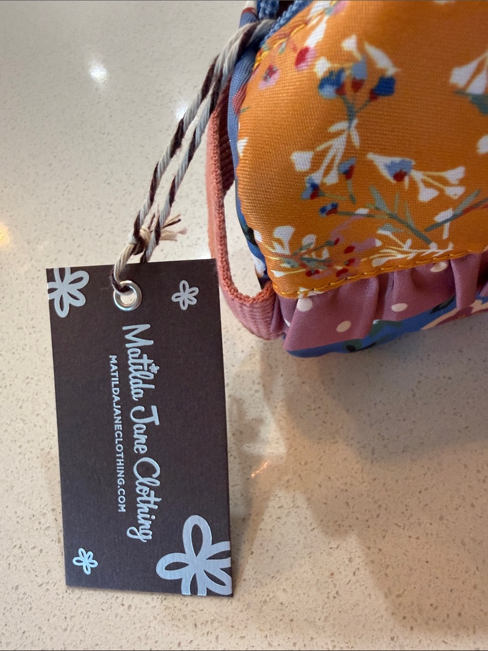 Matilda Jane Pencil or Cosmetic Case Ruffle NWT - Picture 7 of 8